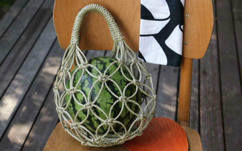 さんち〜工芸と探訪〜すいか籠・かご