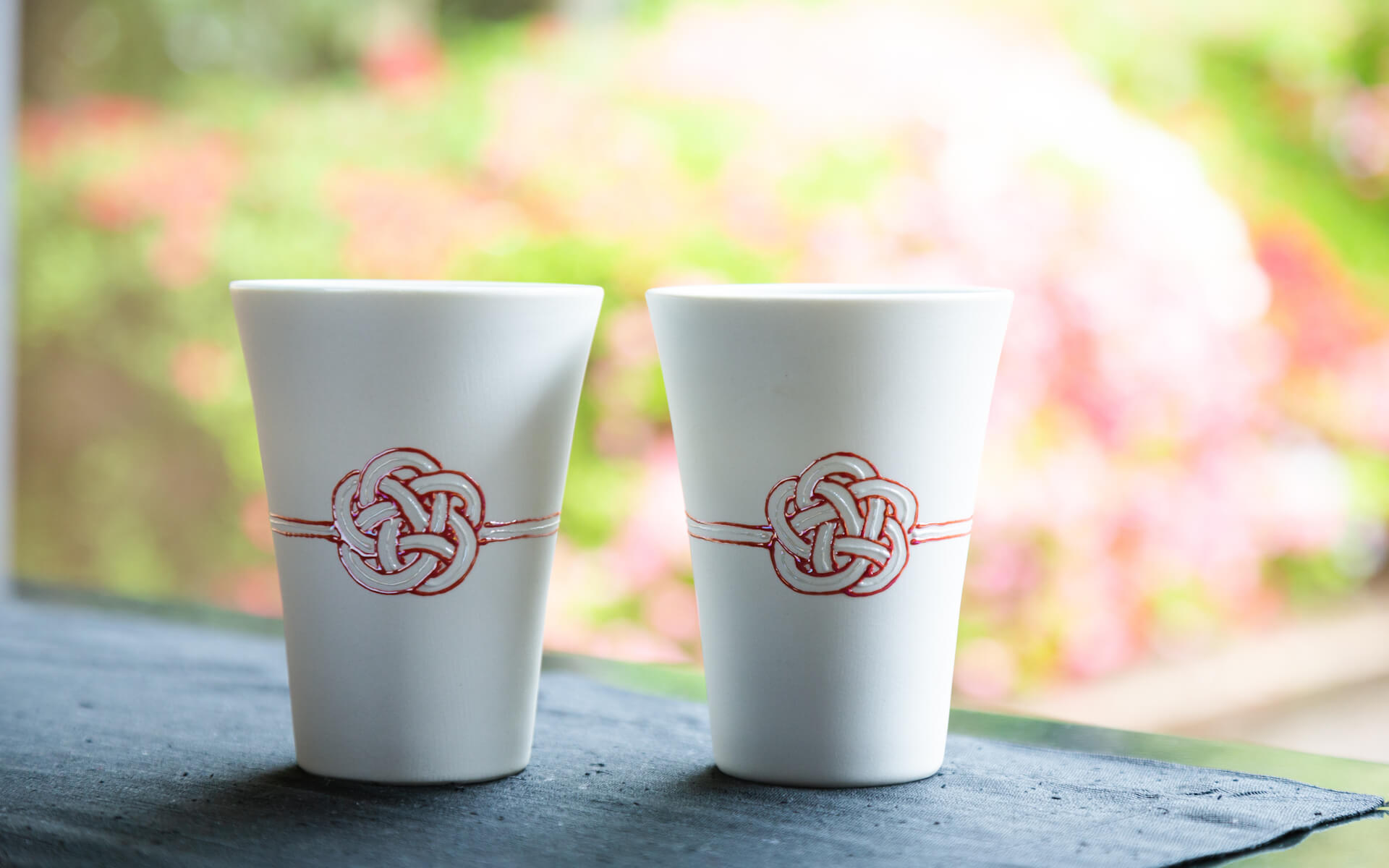 有田焼ヤマト陶磁器 水引 一珍 タンブラー 結婚祝い