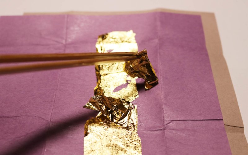 金沢の金箔