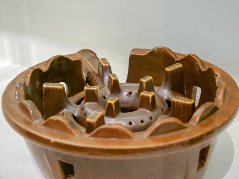 本物そっくりに造られたガス台