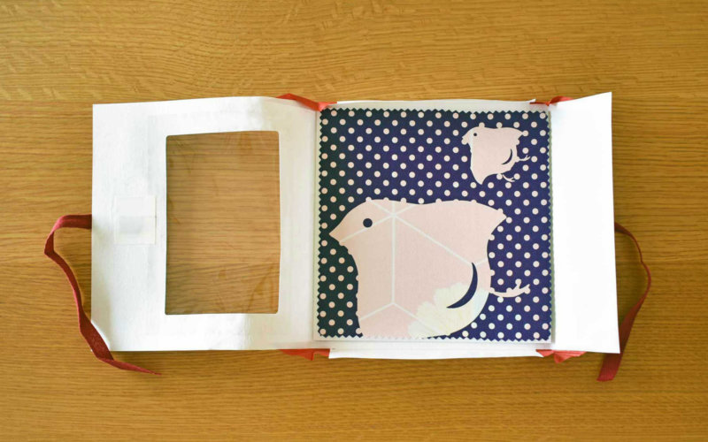 ソマルのおふき千鳥柄