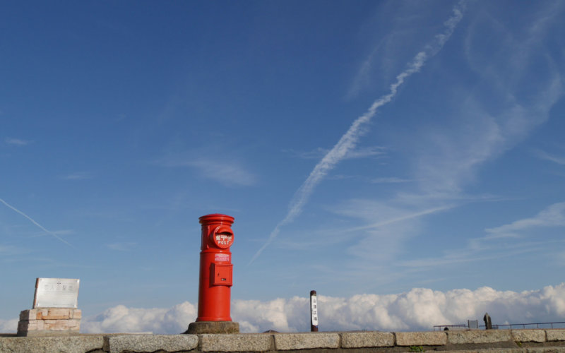 伊勢志摩スカイラインの天空ポスト