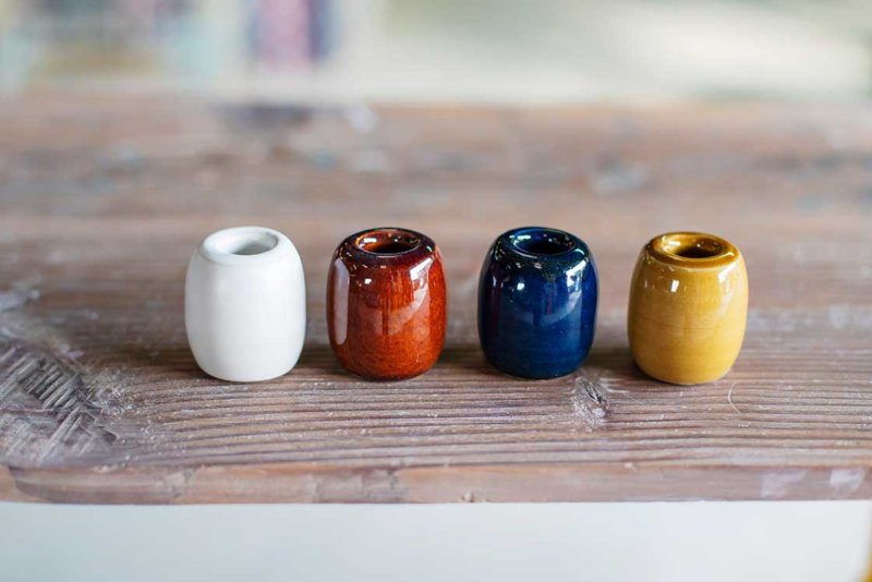 漁師のおもりで作った歯ブラシスタンド