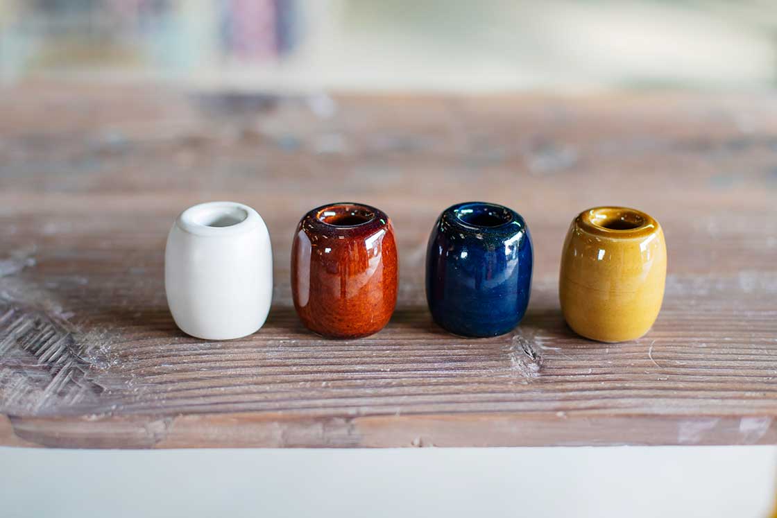 漁師のおもりで作った歯ブラシスタンド