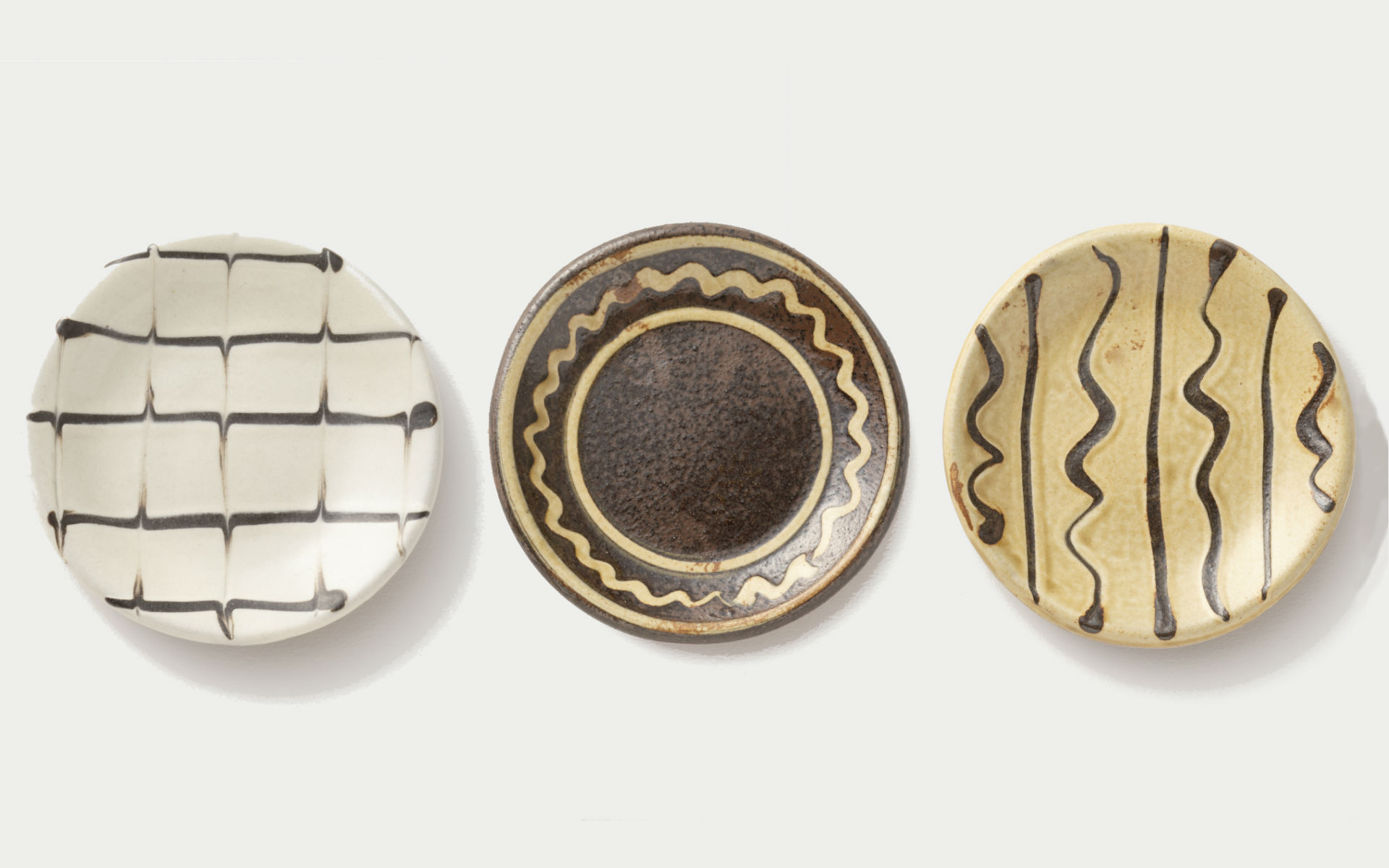 丹波焼　丹窓窯の豆皿