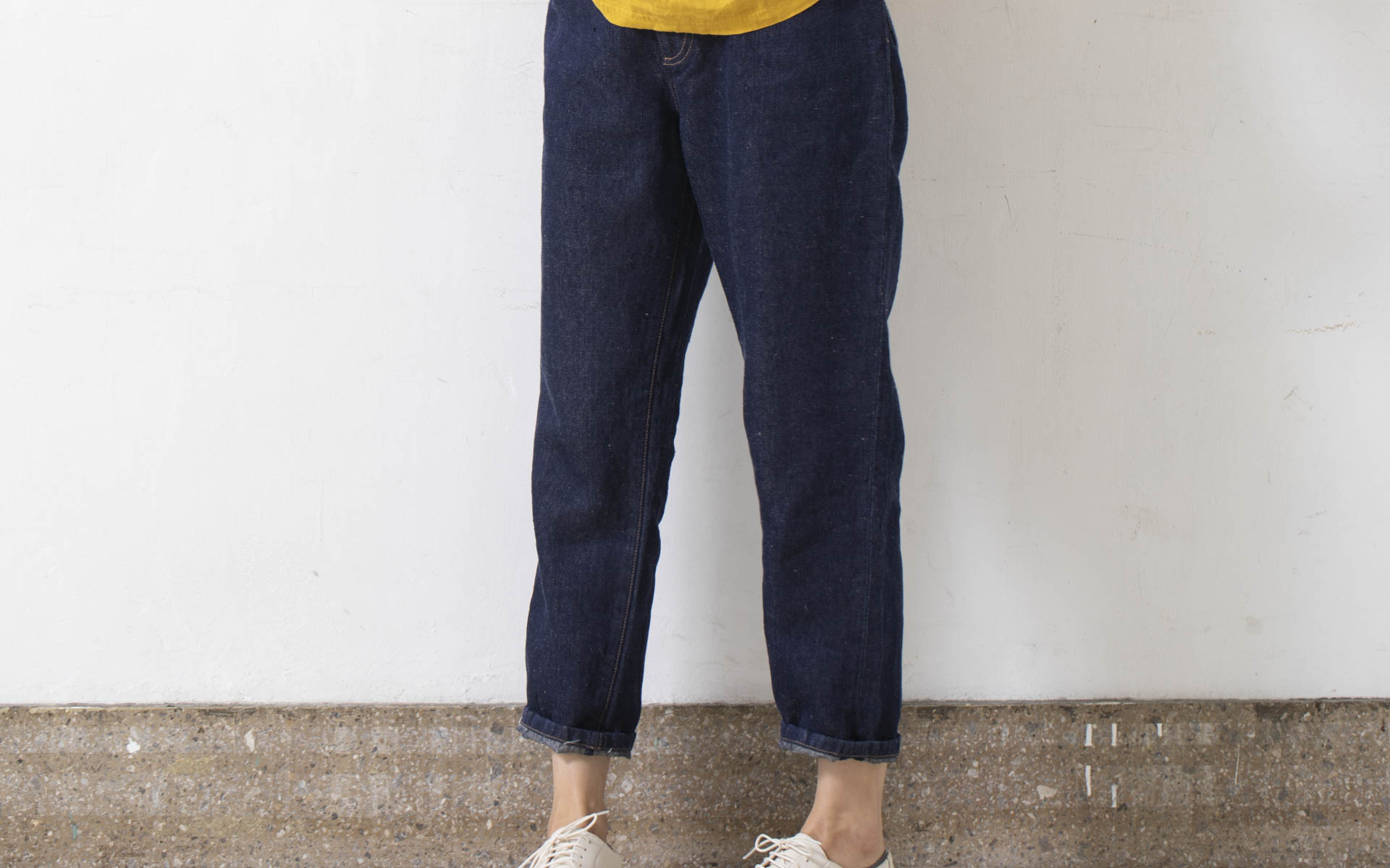 中川政七商店　麻デニムパンツ