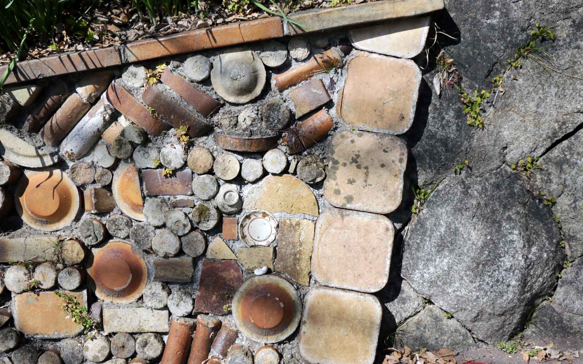 瀬戸本業窯　窯垣の小径