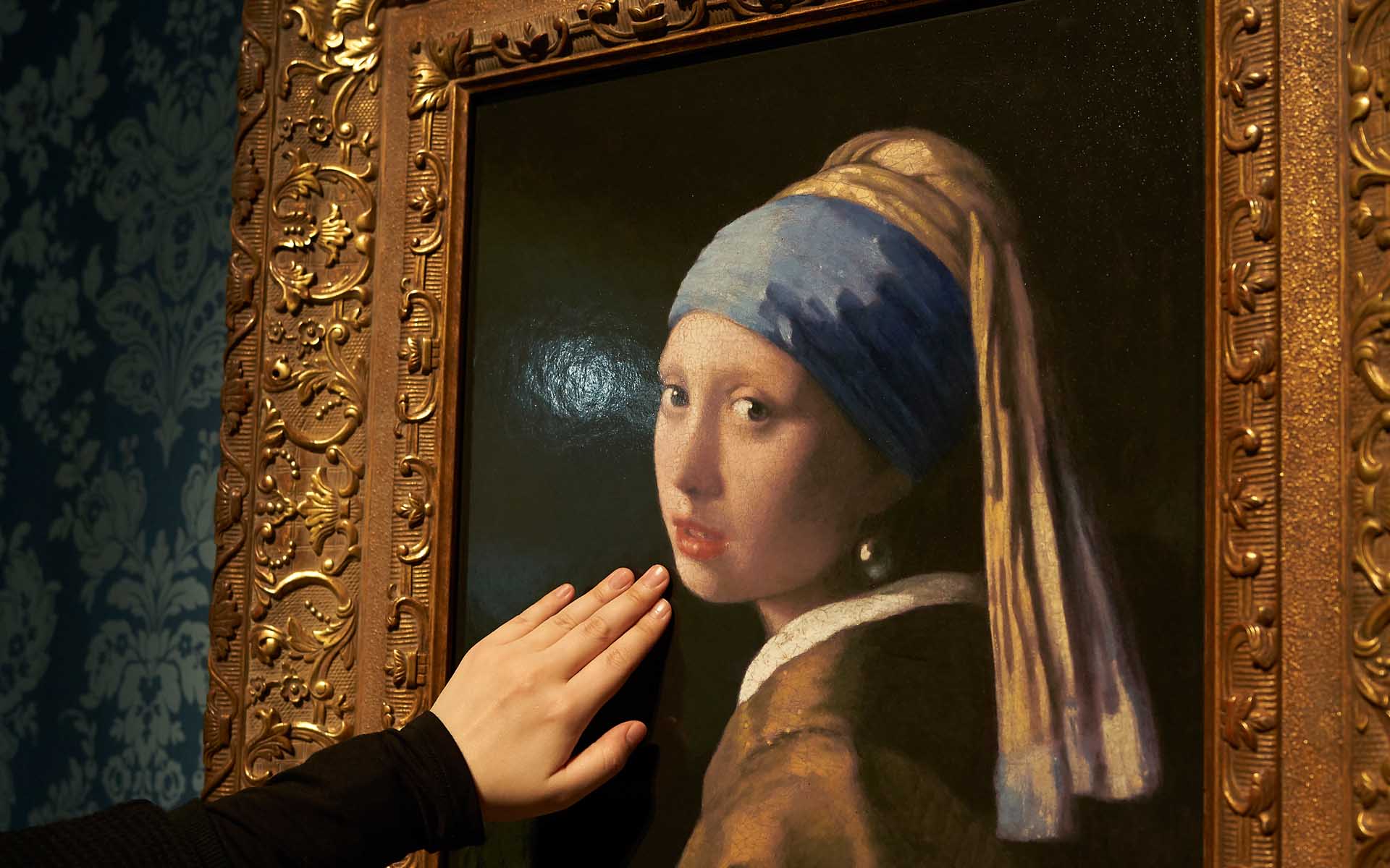 フェルメール「真珠の耳飾りの少女」のレプリカ