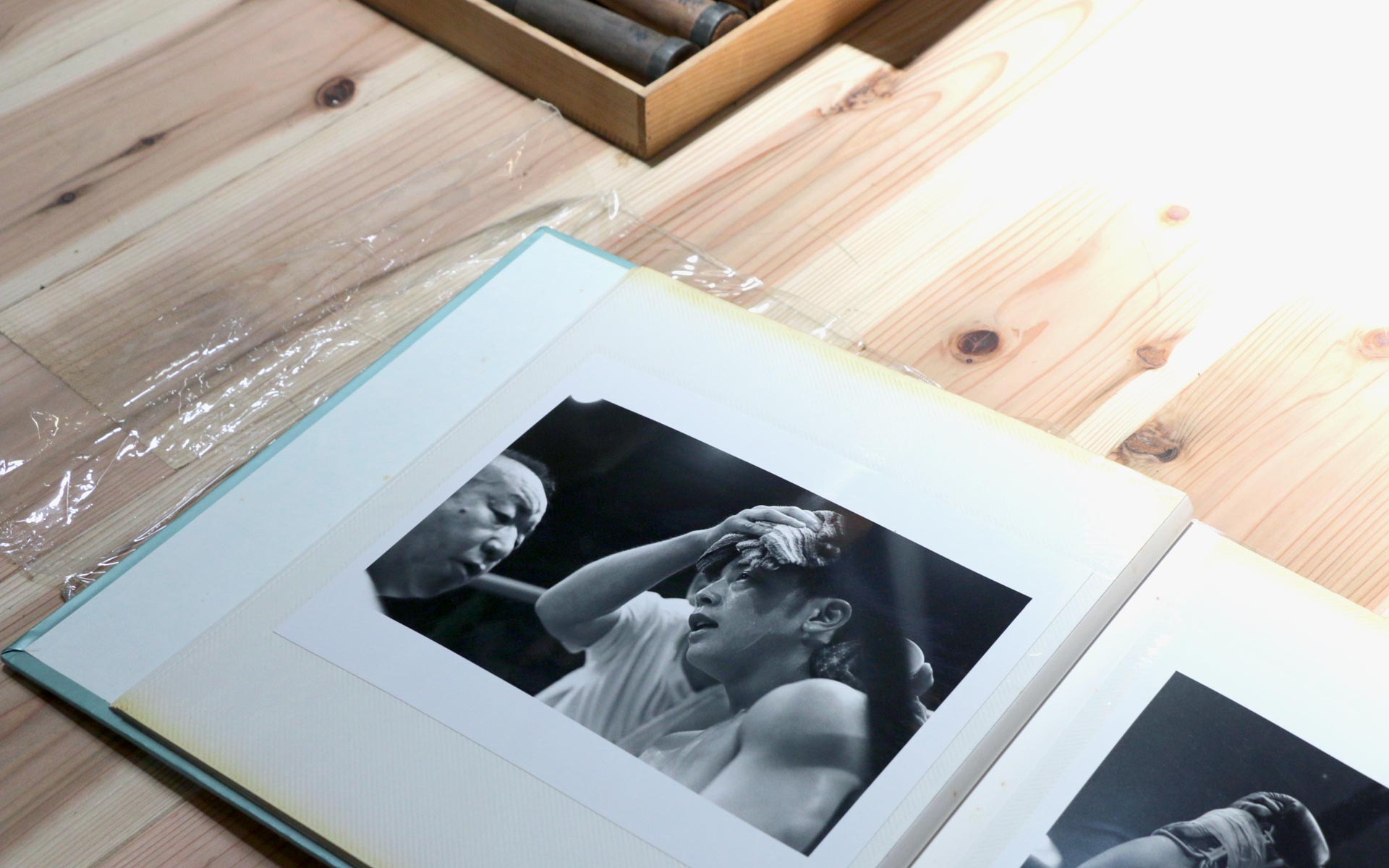 ボクサーから仏師へ　河田さん