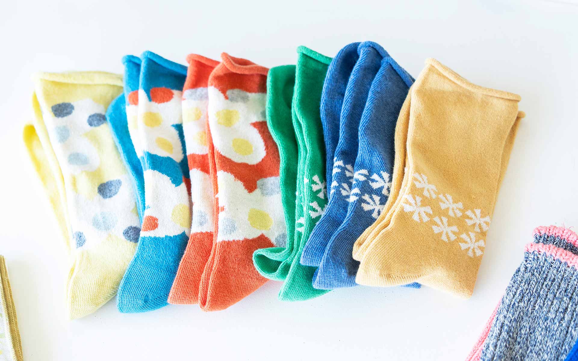 履けば履くほど柔らかい、「ふんわりくつした」のひみつ。