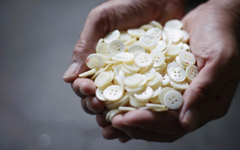 奈良の貝ボタン