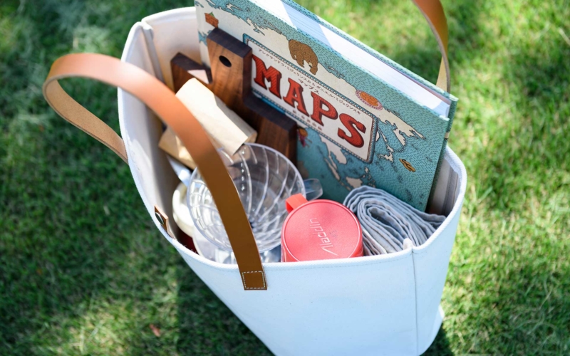 高島帆布のかばん