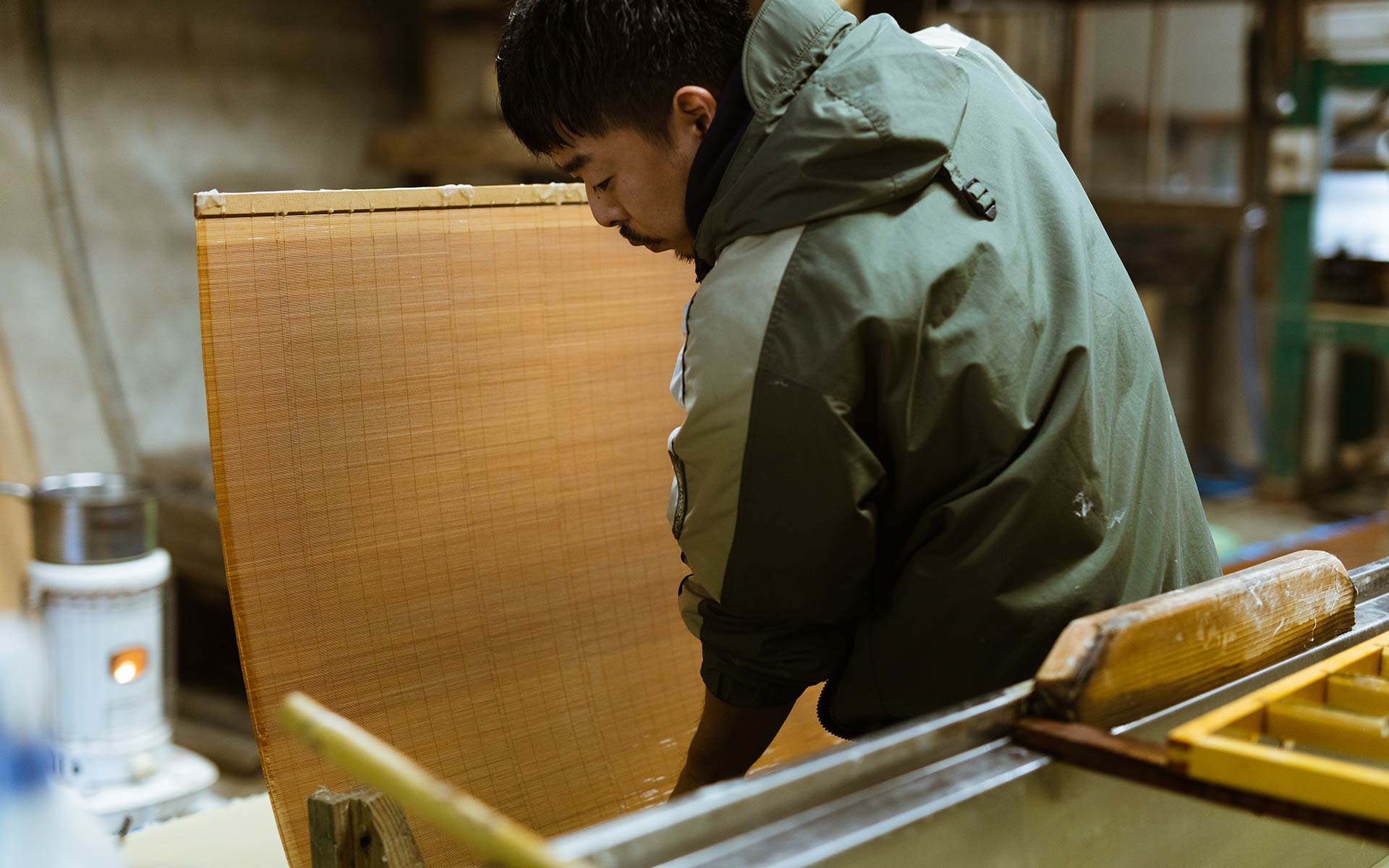 佐賀の手漉き和紙　名尾和紙　kaminari works