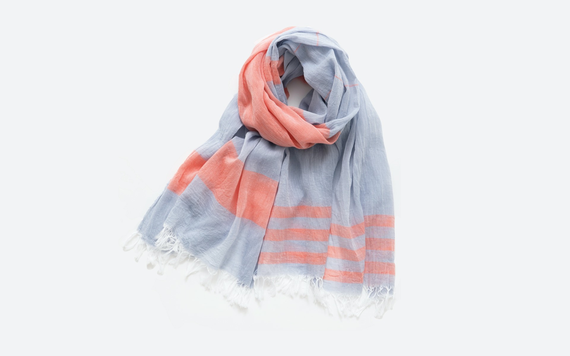 播州織のストール