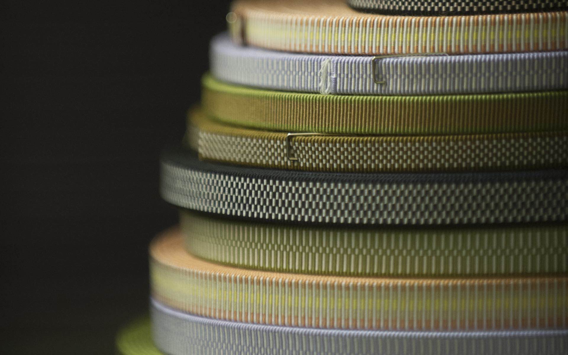 真田紐（背景黒）