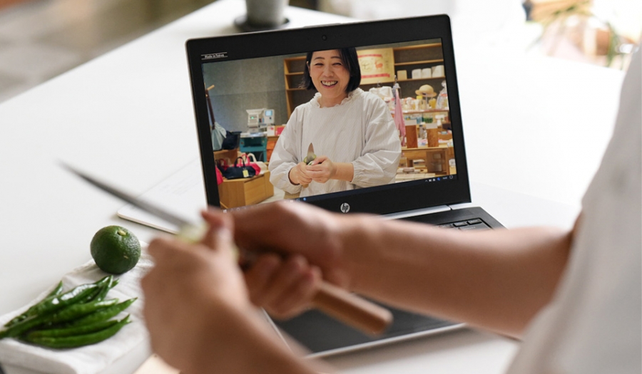 よしえ食堂の手作り柚子胡椒の講座
